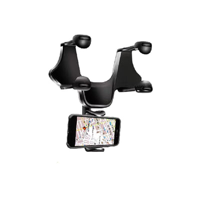 SUPPORTO AUTO SPECCHIETTO RETROVISORE CELLULARI NAVIGATORE smartphon LD-03465