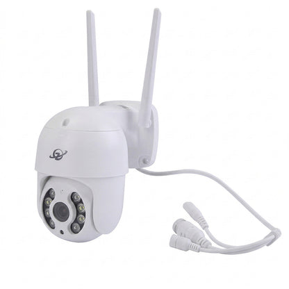 TELECAMERA IP CAM WIFI CAMERA DOME WIRELESS ESTERNO SD 2MP PTZ HD 8 LED 8176QJ