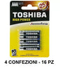 (4 Packs) Toshiba Batteries 4-pack AAA LR03GCP TV Remote