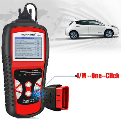 SCANNER DIAGNOSTICO CAN OBD CODICI GUASTI VEICOLO AUTO DIAGNOSTICA KW830