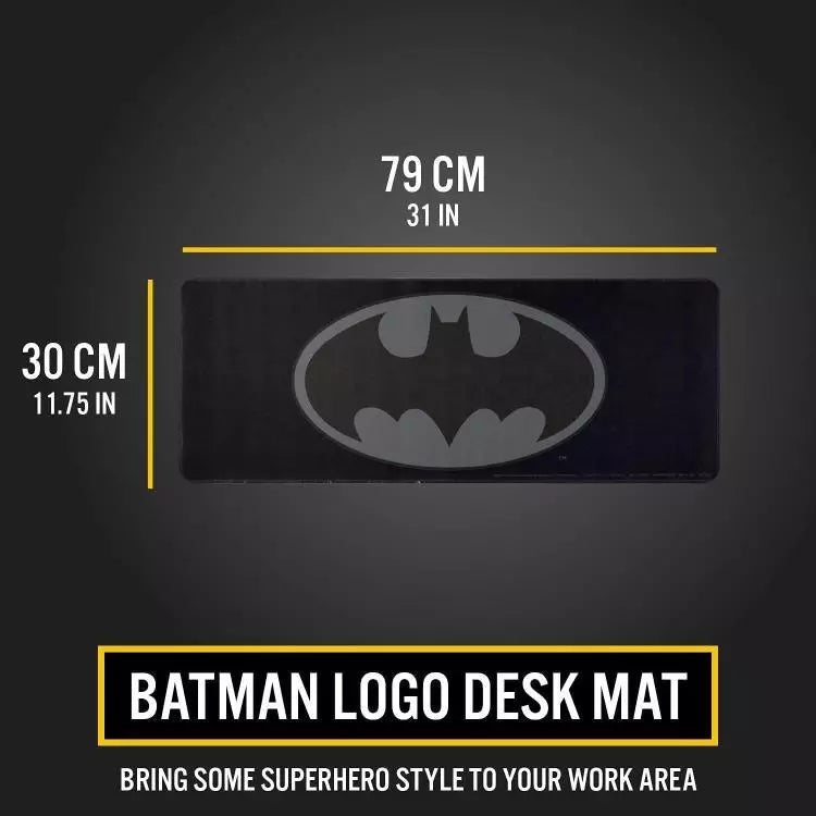 Paladone Schreibtischunterlage (Batman) DC Mauspad XL Gaming PC 30x80cm