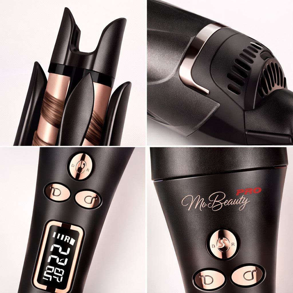 ARRICCIACAPELLI PIASTRA 2 IN 1 CERAMICO CALDO 220°C BOCCOLI STRETTI LARGHI 20588
