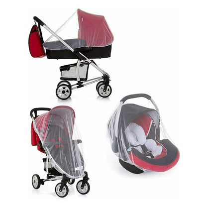 ZANZARIERA UNIVERSALE PER PASSEGGINO OVETTO BAMBINO RESISTENTE LAVABILE ZANZARE