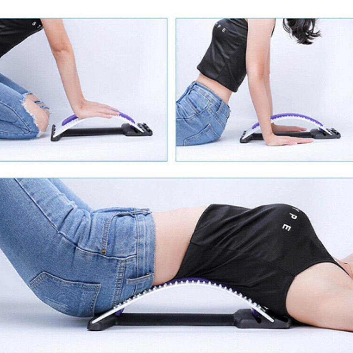 SUPPORTO LOMBARE MASSAGGIO SCHIENA AGOPUNTURA POSTURALI ESERCIZI Workout RELAX*