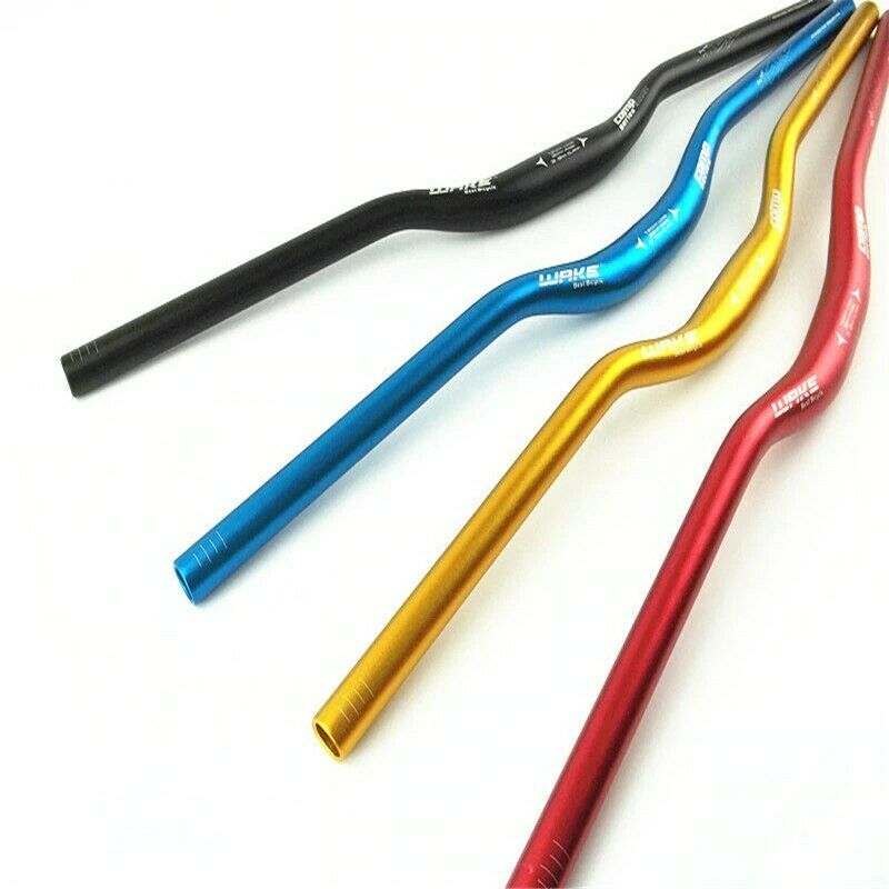 manubrio bici, manubrio curved in lega d'alluminio 31.8mm