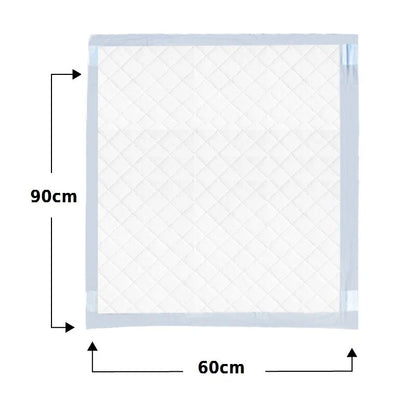 12pz Tappetini Igienici Traversine Assorbenti Cani Gatti Animali 60x60cm/60x90cm