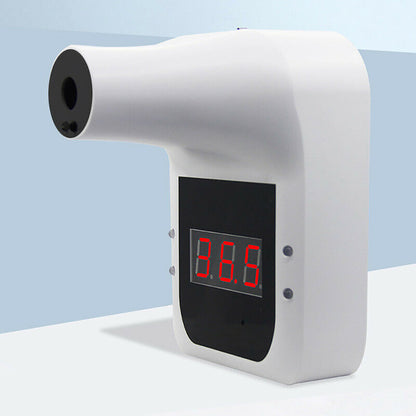 TERMOMETRO DIGITALE INFRAROSSI IR DA MURO TEMPERATURA UFFICIO FEBBRE NO CONTACT