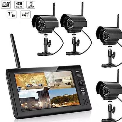 KIT VIDEOSORVEGLIANZA AHD DVR CON 8 TELECAMERE HD SISTEMA SICUREZZA H.264