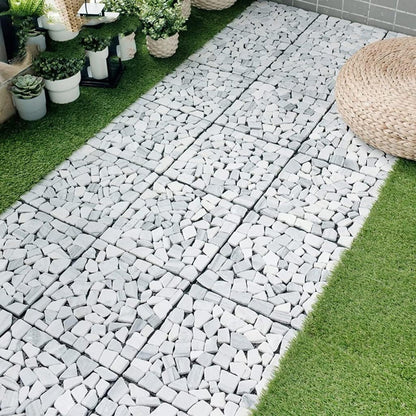 PIASTRELLA GIARDINO ESTERNO MARMO PIETRE PAVIMENTO ANTISCIVOLO INCASTRO 73560