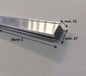 SLIDING DOOR KIT CAPACITY UP TO 80 KG COMPLETE WITH TRACK