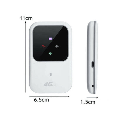 MINI ROUTER WIFI MODEM PORTATILE 3G 4G LTE HOTSPOT WIRELESS RICARICABILE M80