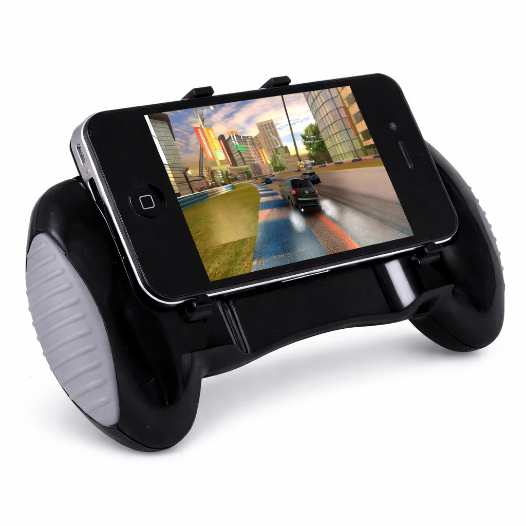 CUSTODIA COVER CONTROLLER GAME PAD STAND IMPUGNATURA JOYPAD GRIP PER IPHONE 4 4G