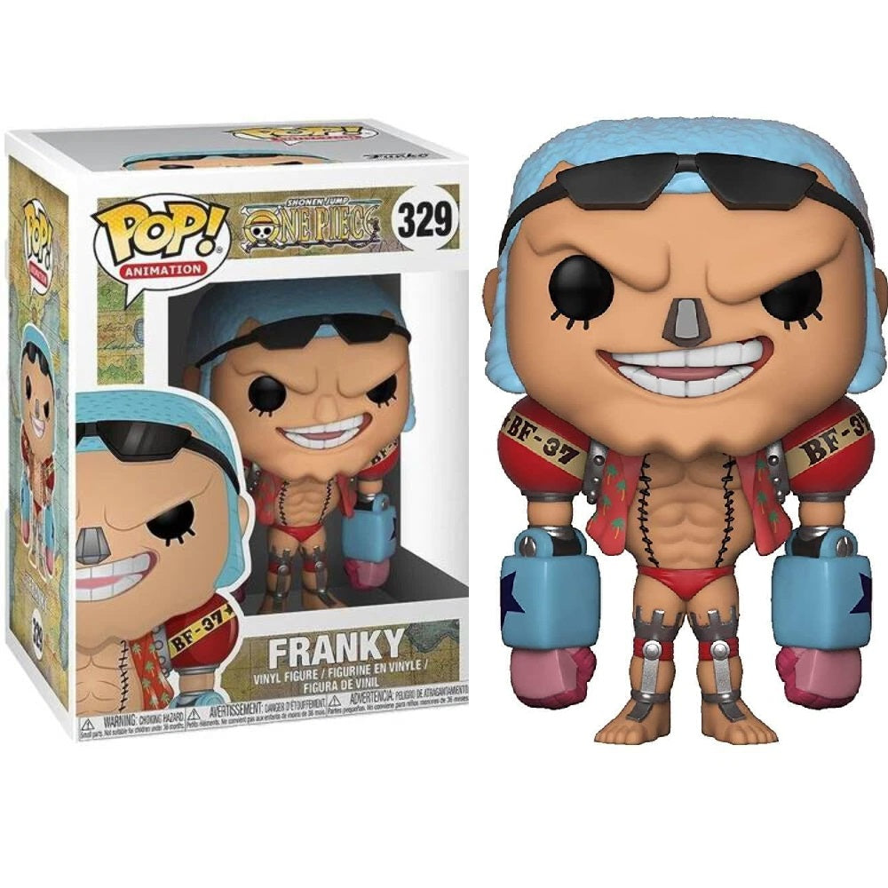 Funko Pop! Animation - One Piece (329) Franky - Vinyl-Figur 9 cm