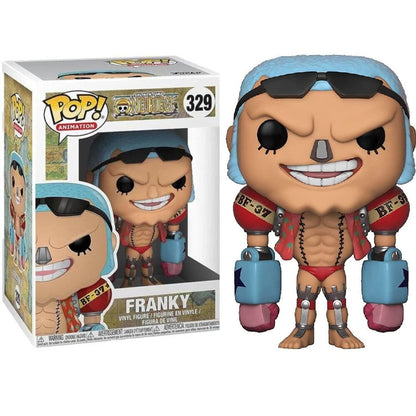 Funko Pop! Animation - One Piece (329) Franky - Vinyl-Figur 9 cm
