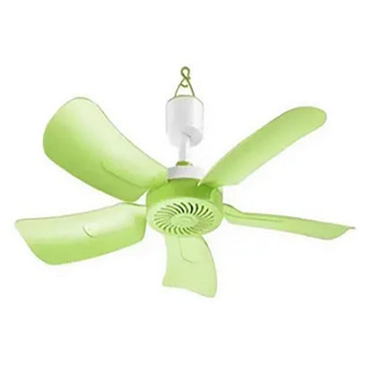 MINI VENTILATORE CASA SOFFITTO 5 PALE ANELLO AGGANCIO ON OFF 8W HQ-490A