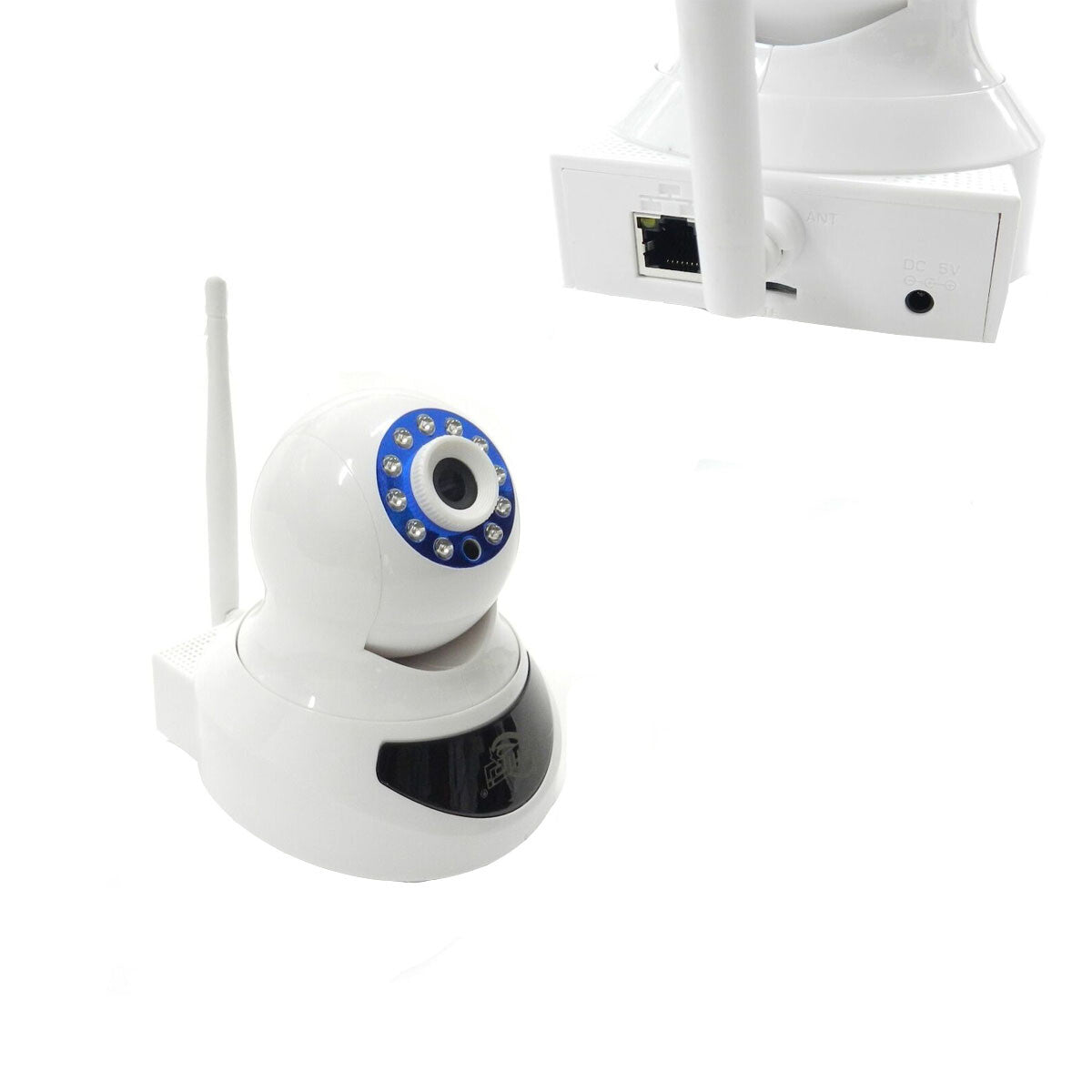 TELECAMERA IP 720P CAMERA CAM WIRELESS P2P REGISTRA MICRO SD DVR 11 LED LAN RJ45