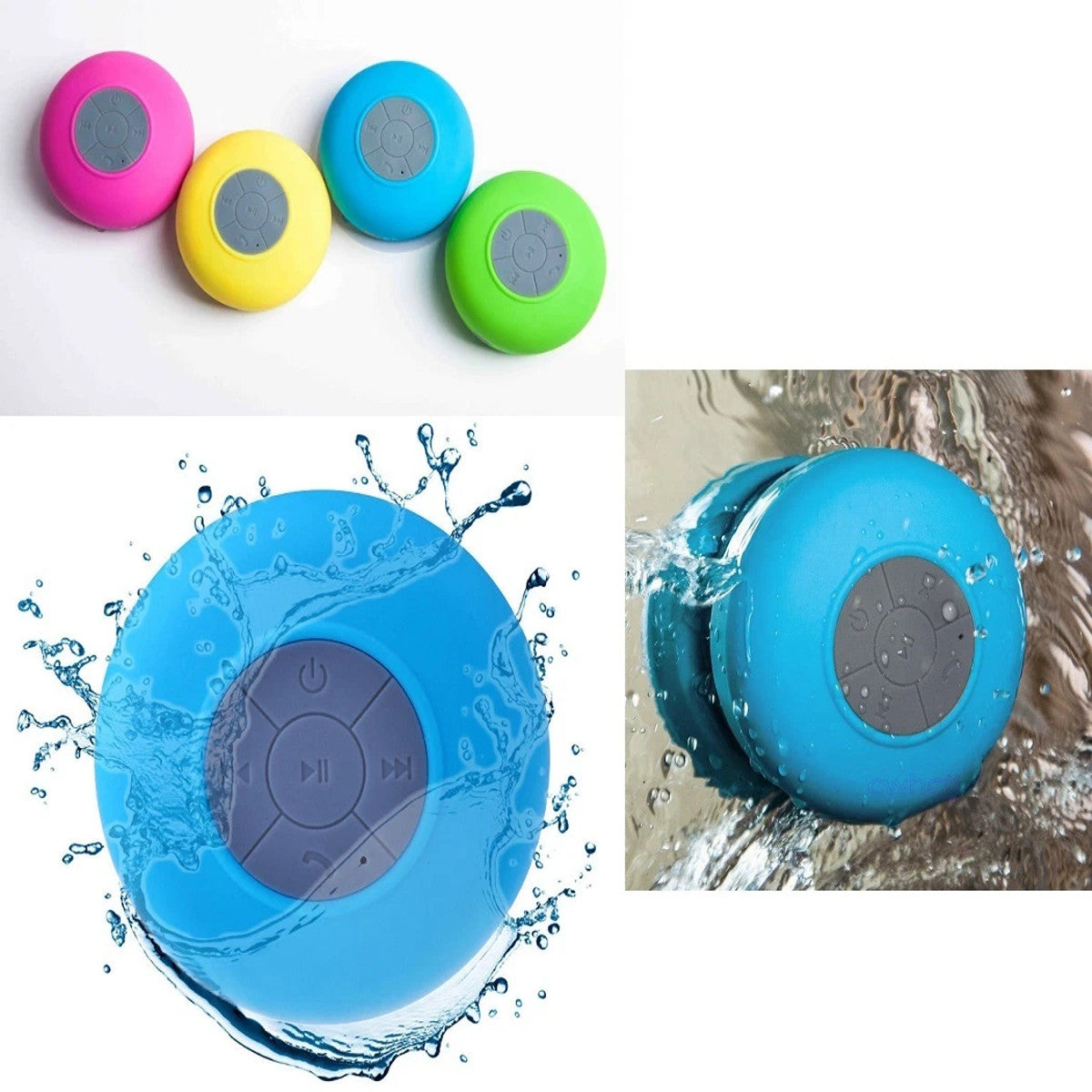 CASSA BLUETOOTH  IMPERMEABILE WATERPROOF VENTOSA ALTOPARLANTE MICROFONO SPEAKER