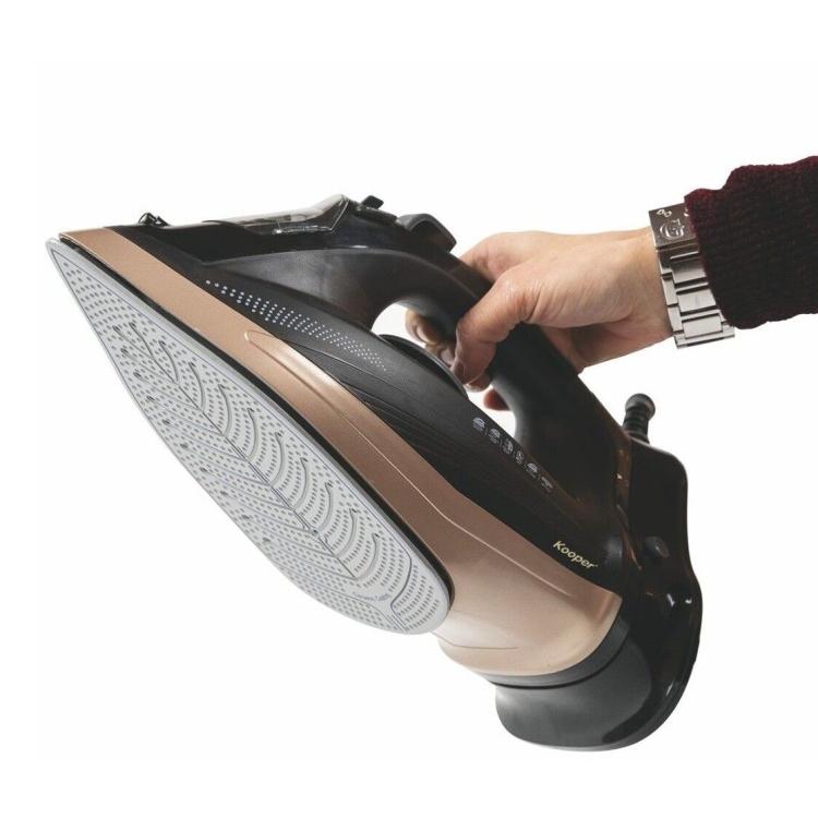 Kooper Dampfbügeleisen, kabellos, Nerone, Keramiksohle, 2200 W, selbstreinigend