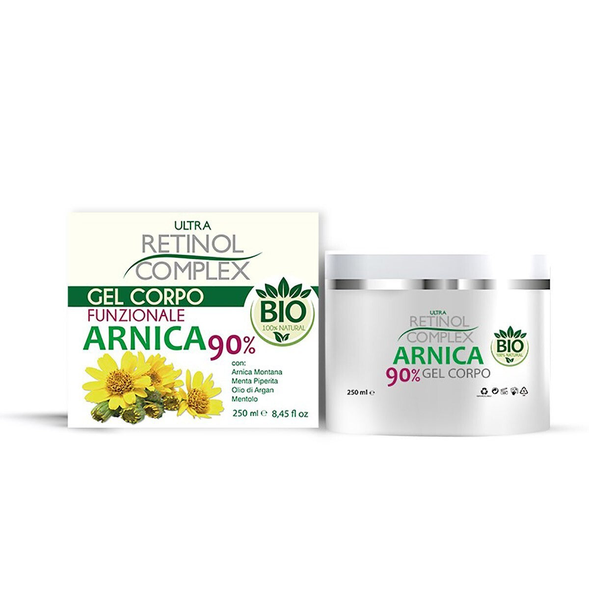 ULTRA RETINOL COMPLEX BIO GEL CORPO CONCENTRATO FUNZIONALE ARNICA 90%  250ML