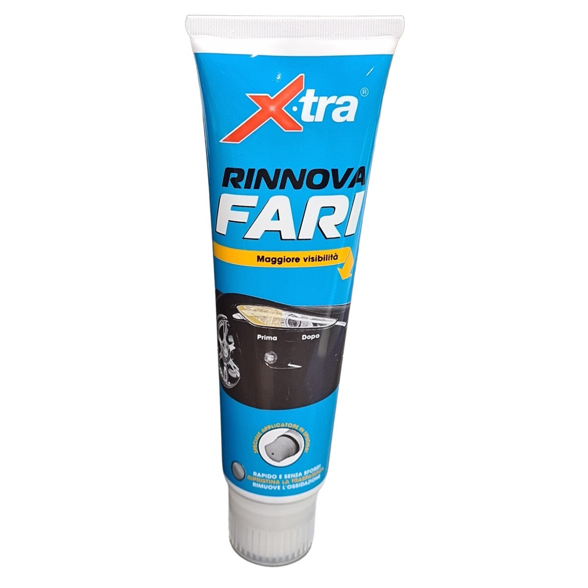 RINNOVA FARI XTRA 150 ML AUTO RIMUOVE OSSIDAZIONE FANALI MAGGIORE VISIBILITA'