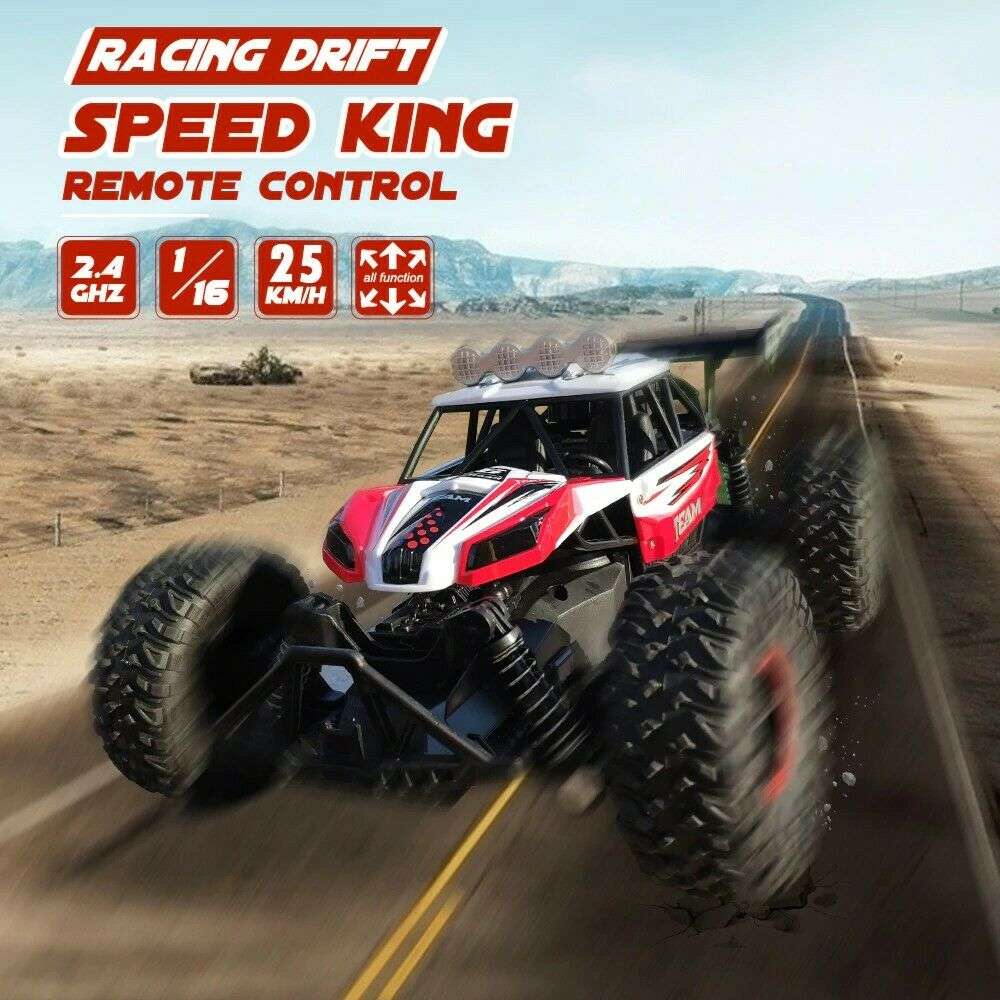 Macchina telecomandata elettrica off road monster jam