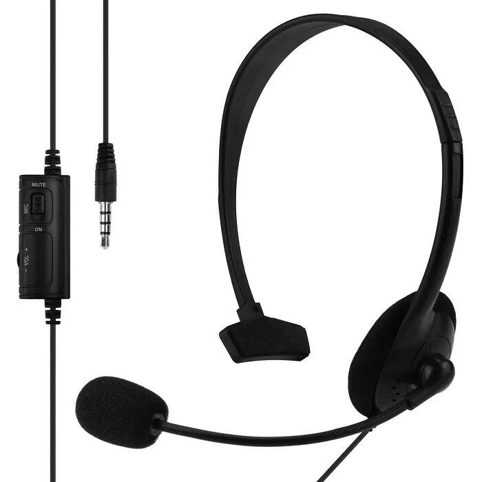 Gaming Headset für PS4 XBOX One PC Kopfhörer mit Mikrofon Lautstärke PlayStation 4