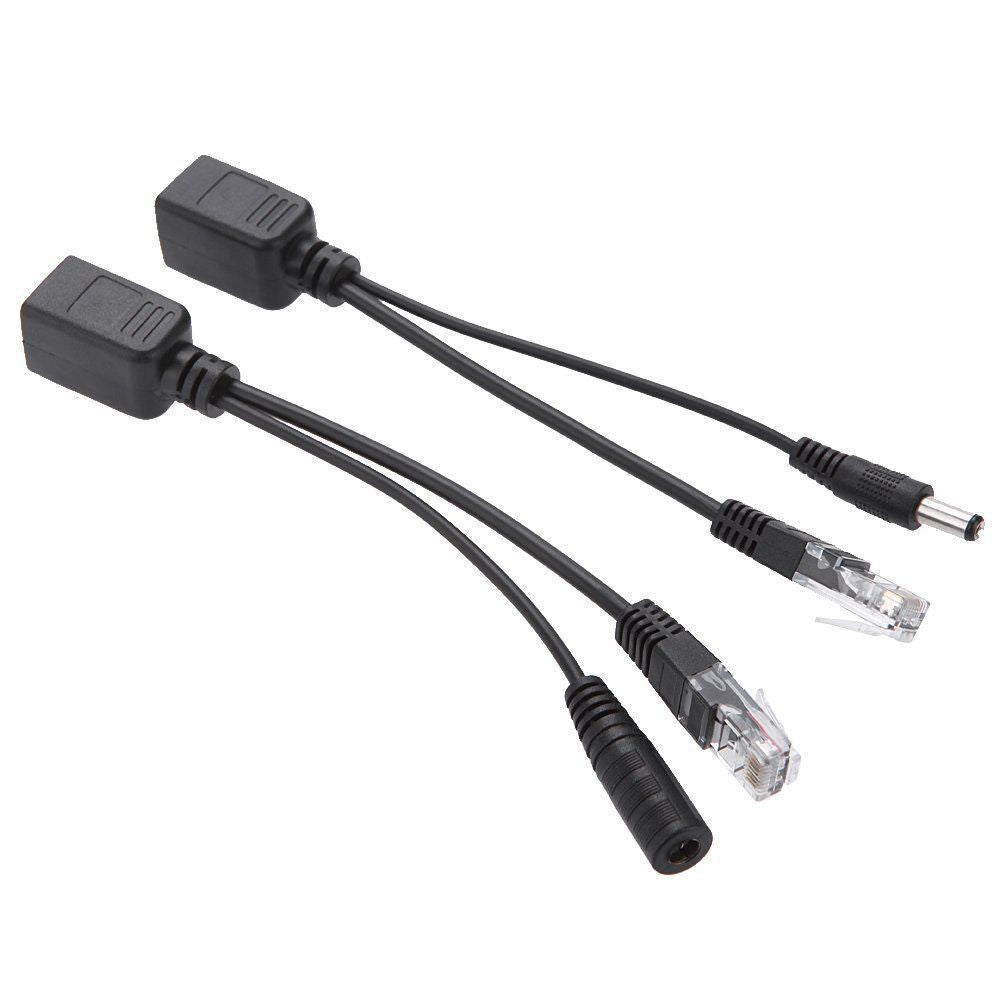 ADATTATORI ALIMENTAZIONE LAN POE ETHERNET VIDEOSORVEGLIANZA TELECAMERE IP