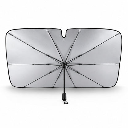 PARASOLE OMBRELLO VETRO ANTERIORE AUTO PARABREZZA PIEGHEVOLE 125X65CM AS-00018