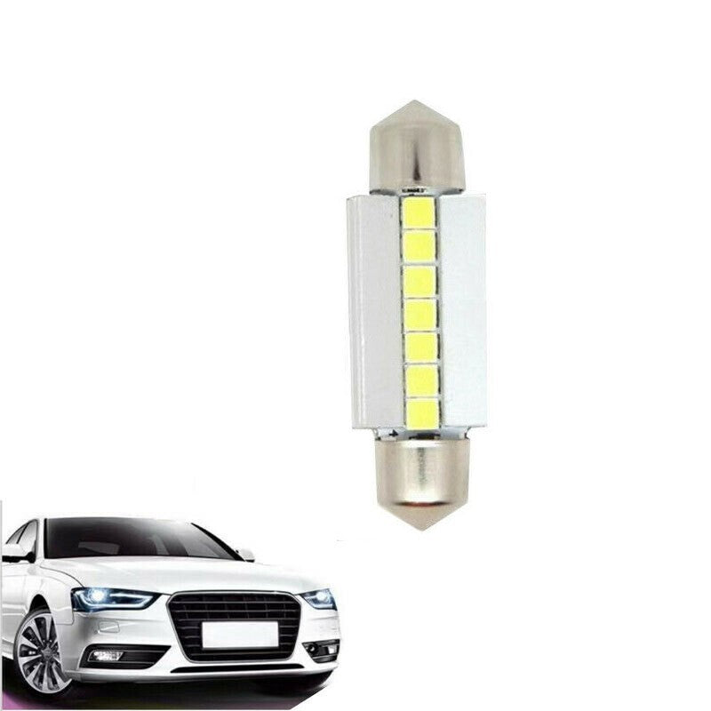 LAMPADINA 7 LED SMD 3030 SV8.5 AUTO 6000K CANBUS 2.4W 12V CA-02735