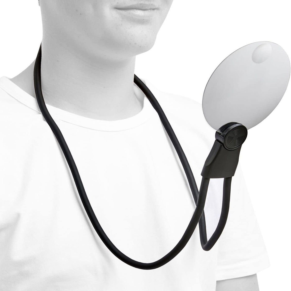 LENTE DI INGRANDIMENTO COLLO MANI LIBERE FLESSIBILE 5X REGOLABILE RICAMO