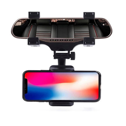 SUPPORTO DA AUTO SPECCHIETTO RETROVISORE CELLULARI NAVIGATORE smartphon 00778