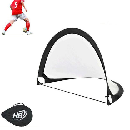 PORTA DA CALCIO BAMBINI GIOCO POP UP BORSA DENTRO FUORI CASA 10X18CM 94700