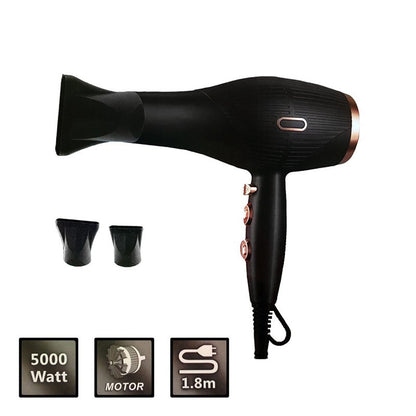 ASCIUGACAPELLI PHON PROFESSIONALE 5000W BECCUCCIO CAPELLI ARIA CALDA FREDDA 3300
