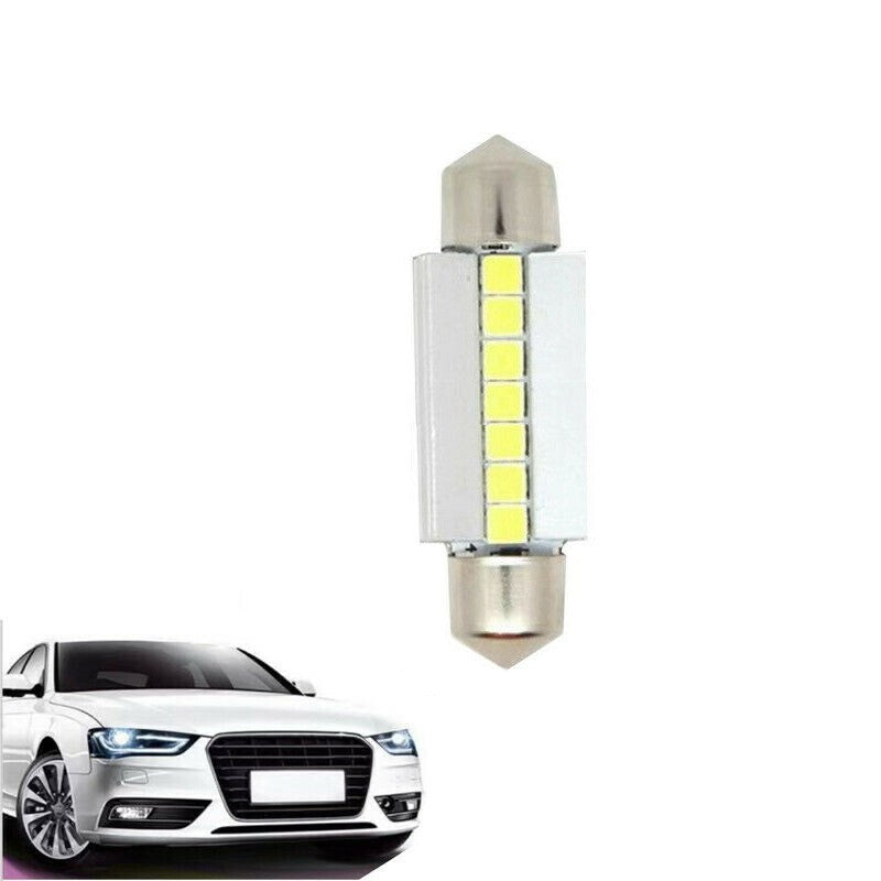 LAMPADINA 7 LED SMD 3030 SV8.5 AUTO 6000K CANBUS 2.4W 2V CA-02736