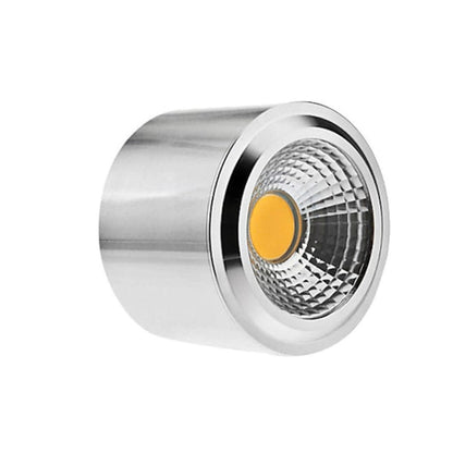 FARETTO LED TONDO 3W 3000K Ø69MM LUCE CALDAINCASSO SOFFITTO CASA UFFICIO
