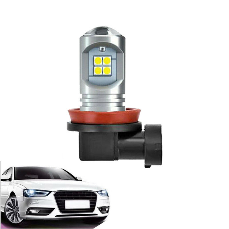 LAMPADINA 12 LED SMD 3030 9005 AUTO LUCE BIANCA 6000K CANBUS 7.5W 10V 30V 02741