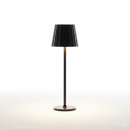 LAMPADA TAVOLO TOUCH LED MODERNA RICARICABILE BAR HOTEL RISTORANTE NERO TD-306