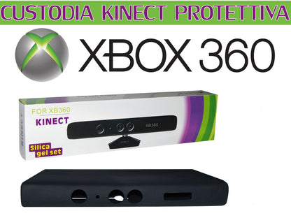 CUSTODIA IN SILICONE PER SENSORE BARRA KINECT XBOX 360 CASE PROTTETIVA SENSOR