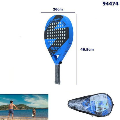 RACCHETTA PADEL CUSTOM EUROPE SUPER POWER 4015 WHITE FOAM BLU V-DONG 94474