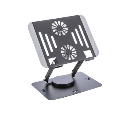 SUPPORTO TAVOLO DISSIPATORE VENTOLA 360°  E  DISSIPAZIONE CALORE
