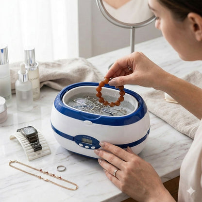 STERILIZZATORE AD ULTRASUONI DIGITALE PER LA PULIZIA GIOELLI OCCHIALI ESTETISTA