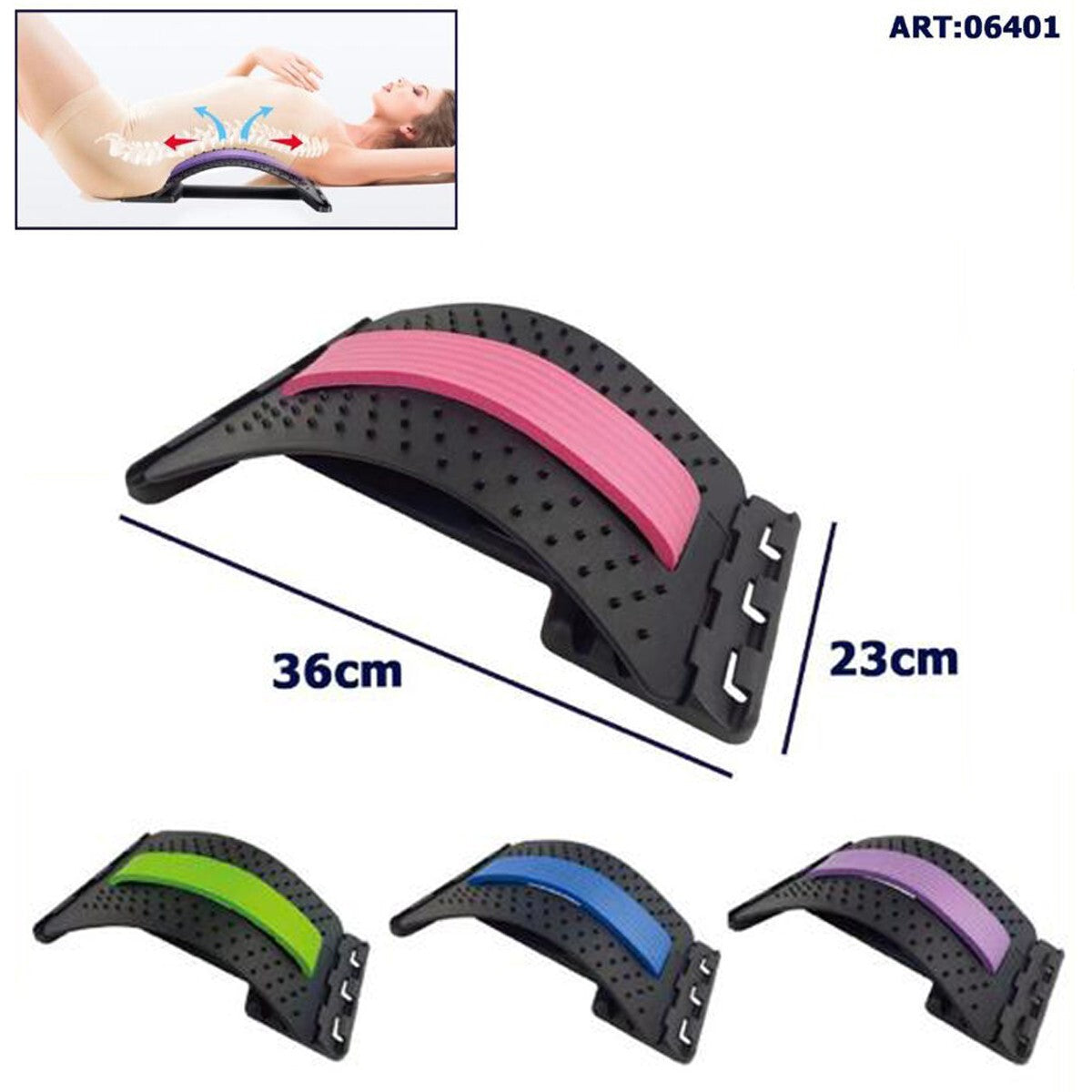 SUPPORTO LOMBARE MASSAGGIO SCHIENA AGOPUNTURA POSTURALI ESERCIZI Workout RELAX*