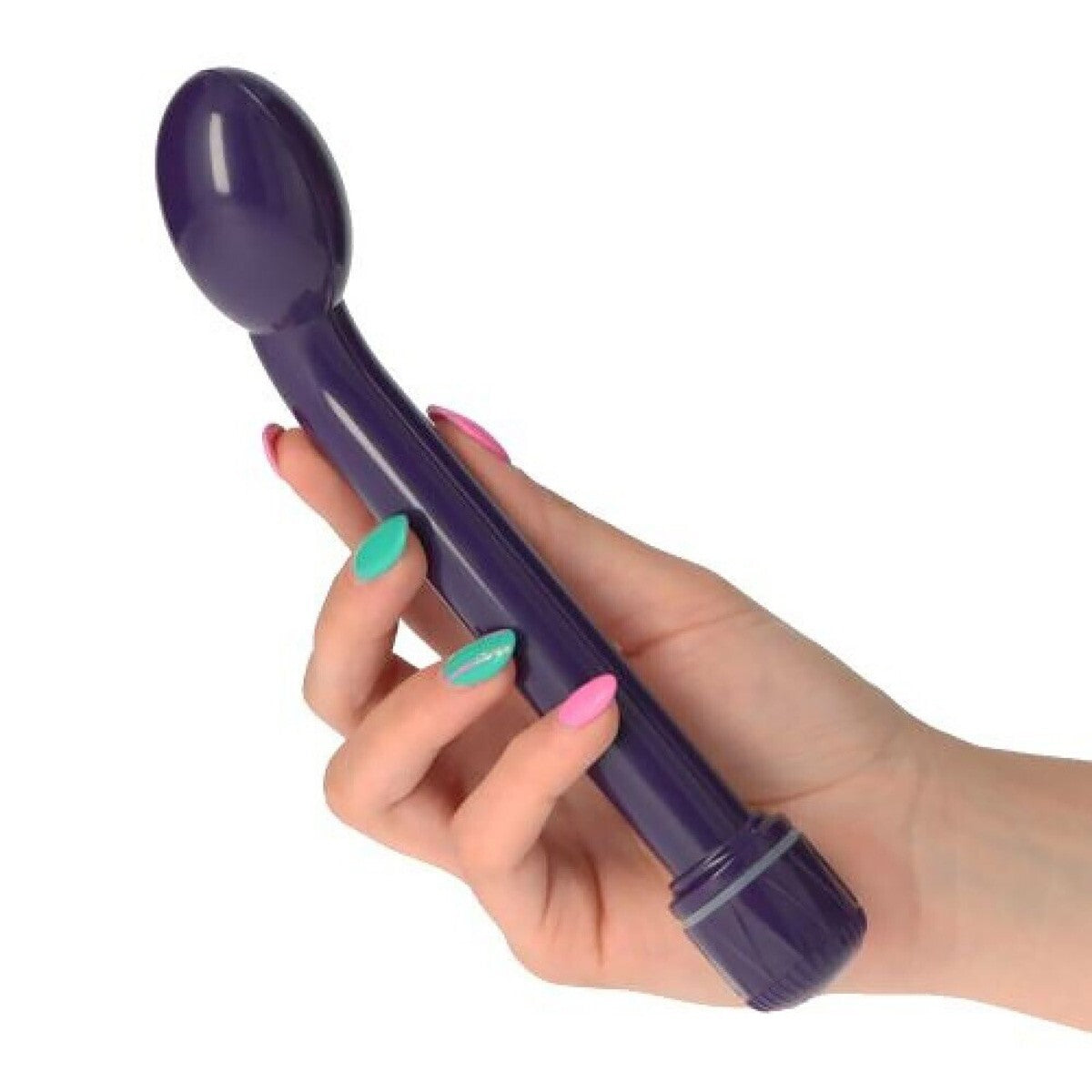 VIBRATORE RIGIDO VIOLA PER LA STIMILAZIONE DEL PUNTO G FALLO LISCIO VAGINALE