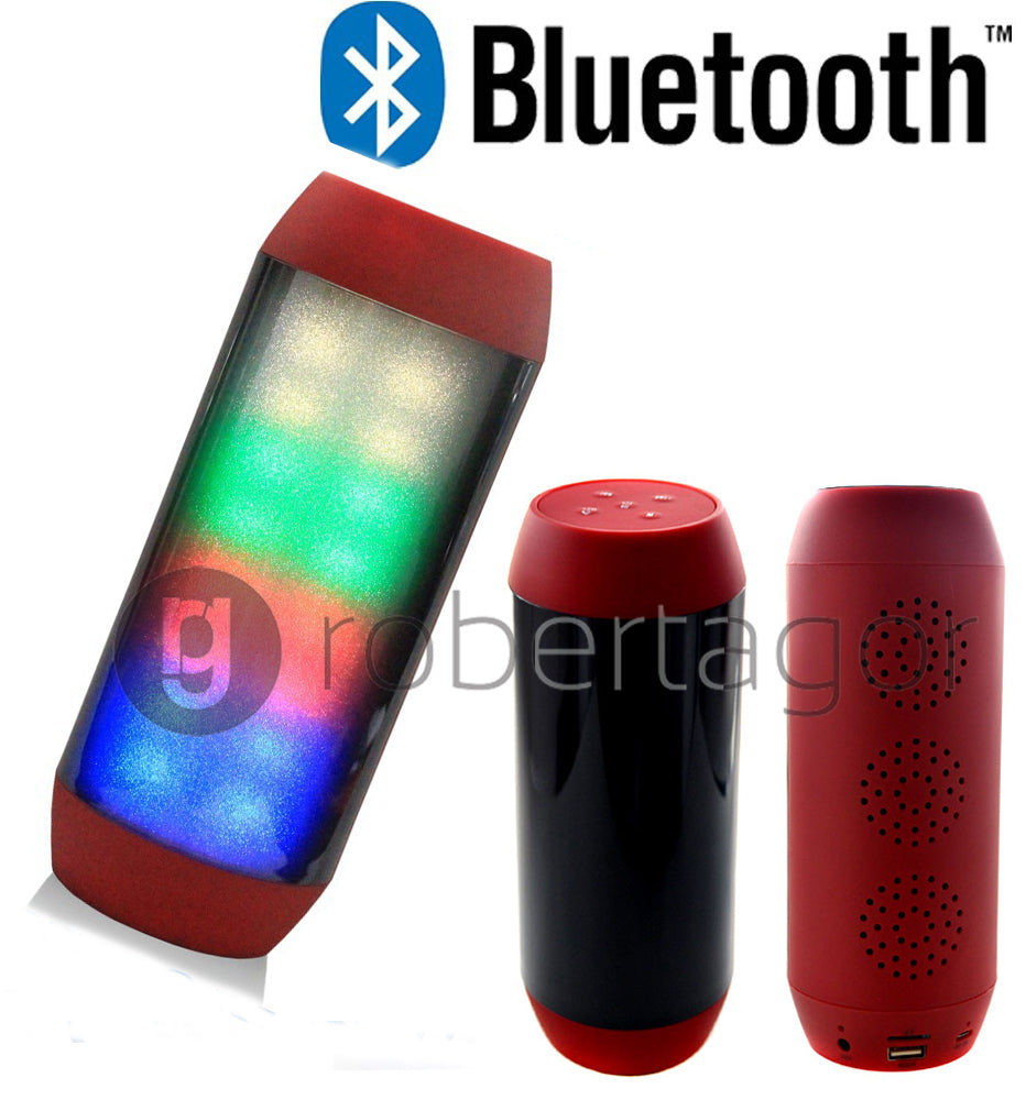 CASSA SPEAKER BLUETOOTH FM TF AUX USB VIVAVOCE LED IPOD smartphon  V518