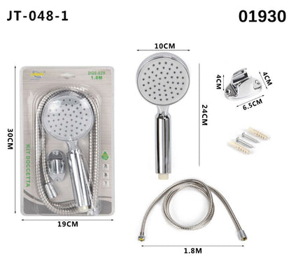 SOFFIONE BRACCIO DOCCINO UNIVERSALE BAGNO DOCCIA VASCA TUBO ROTONDO 01930