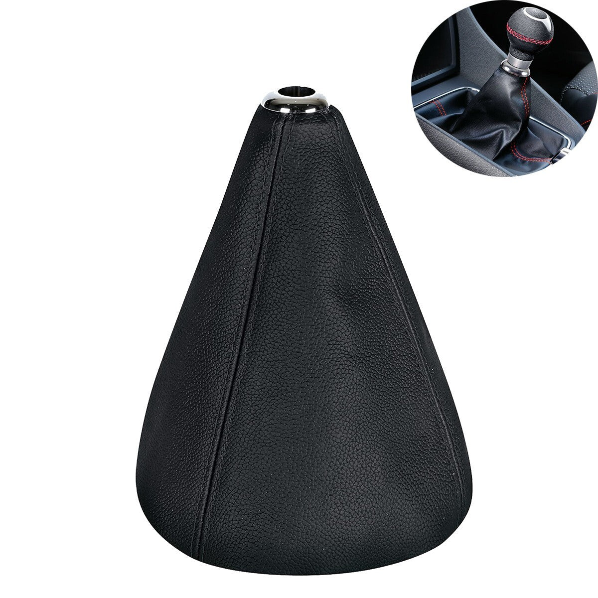 CUFFIA LEVA CAMBIO IN ECOPELLE AUTO 140MM DM RICAMBIO COPERTURA MARCE CA-03009