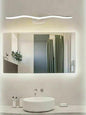 Modern Style LED Mirror Lamp for Bathroom 9 Watt Wave 4000K Natural Light
