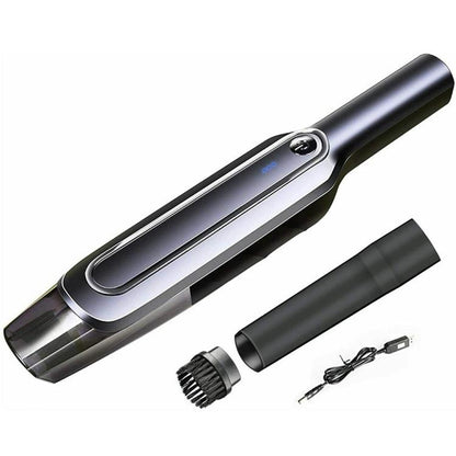 ASPIRABRICIOLE RICARICABILE MINI ASPIRAPOLVERE PORTATILE PER AUTO CASA POTENTE