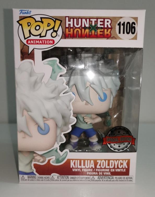Funko Pop Hunter X Hunter – Killua Zoldyck Godspeed (1106) AAA Figur Exm Anime