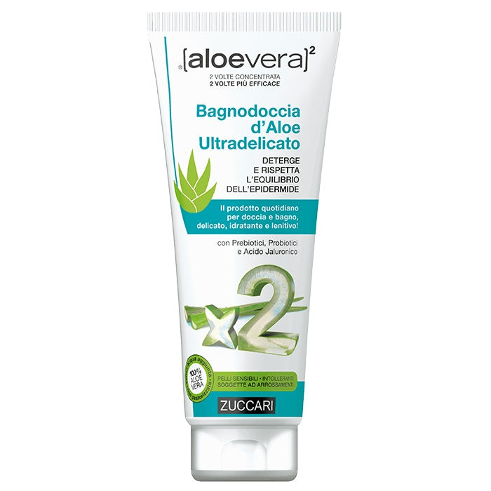 Zuccari Aloe Vera Ultra-sensibles Duschgel für empfindliche Haut gegen Rötungen